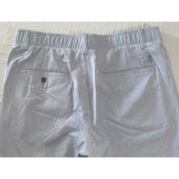 Under Armour Loose Flat Front Lightweight Vented Mesh Golf Shorts. Men's 36, EUC - Picture 5 of 5